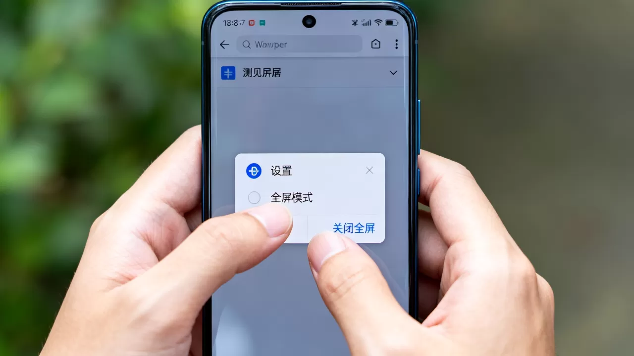 全屏模式怎么设置?手机浏览器全屏显示怎么关闭 全屏模式怎么设置?手机浏览器全屏显示怎么关闭