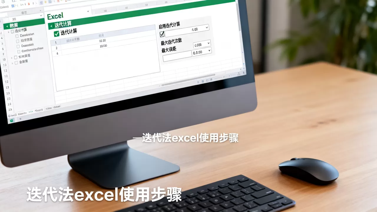 迭代法excel怎么用？excel迭代计算设置方法