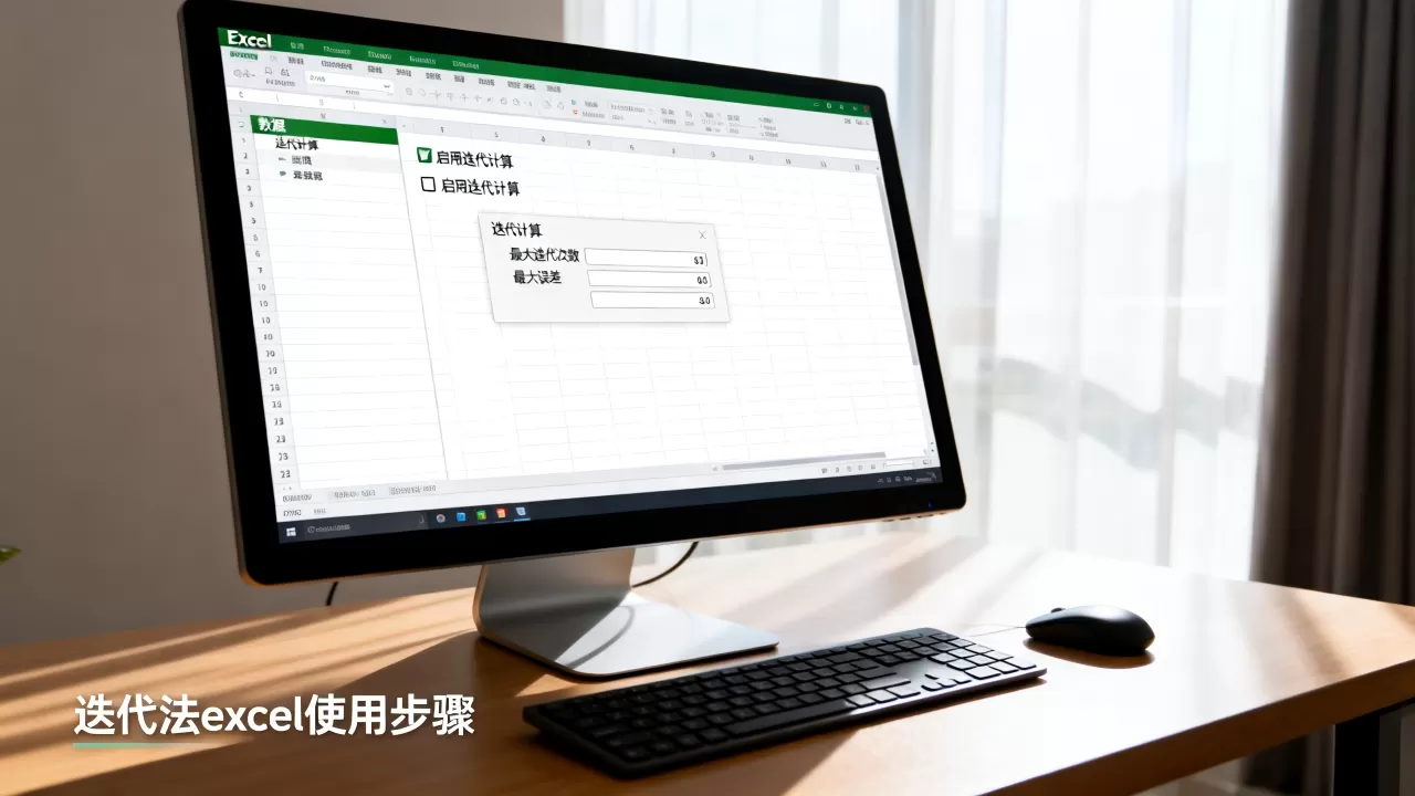 迭代法excel怎么用？excel迭代计算设置方法