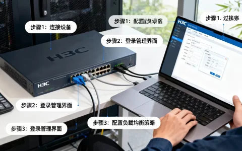 H3C配置负载均衡怎么做？H3C配置负载均衡详细步骤