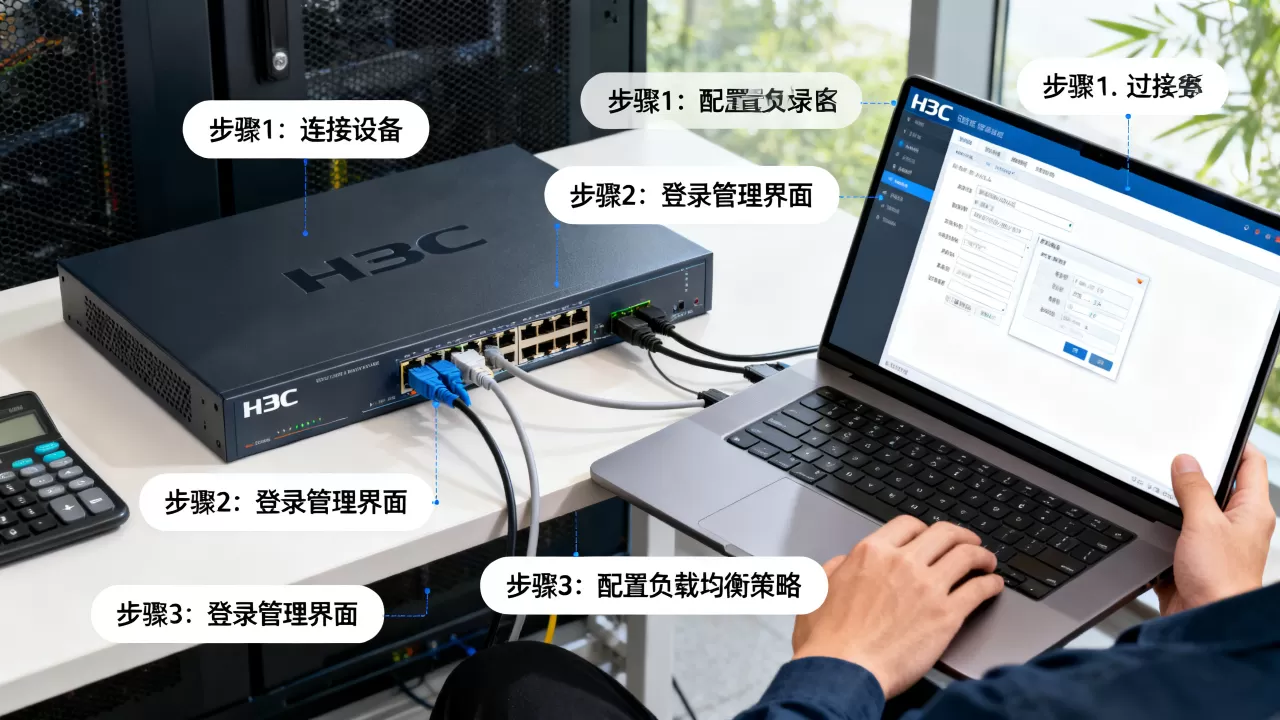 H3C配置负载均衡怎么做?H3C配置负载均衡详细步骤 H3C配置负载均衡怎么做?H3C配置负载均衡详细步骤