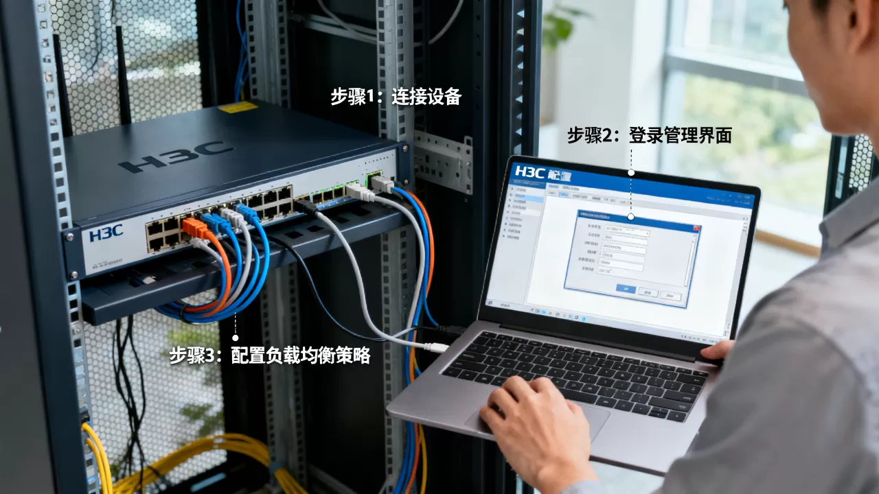 H3C配置负载均衡怎么做?H3C配置负载均衡详细步骤 H3C配置负载均衡怎么做?H3C配置负载均衡详细步骤