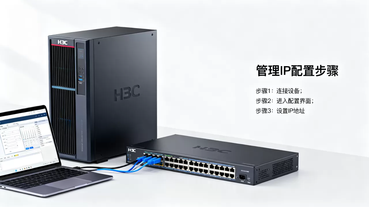 H3C服务器管理IP怎么配置?H3C交换机配置管理IP地址 H3C服务器管理IP怎么配置?H3C交换机配置管理IP地址