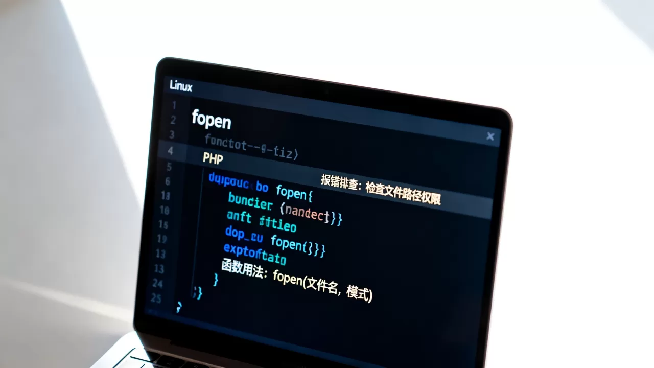 Linux PHP fopen报错怎么解决?PHP fopen函数用法详解 Linux PHP fopen报错怎么解决?PHP fopen函数用法详解