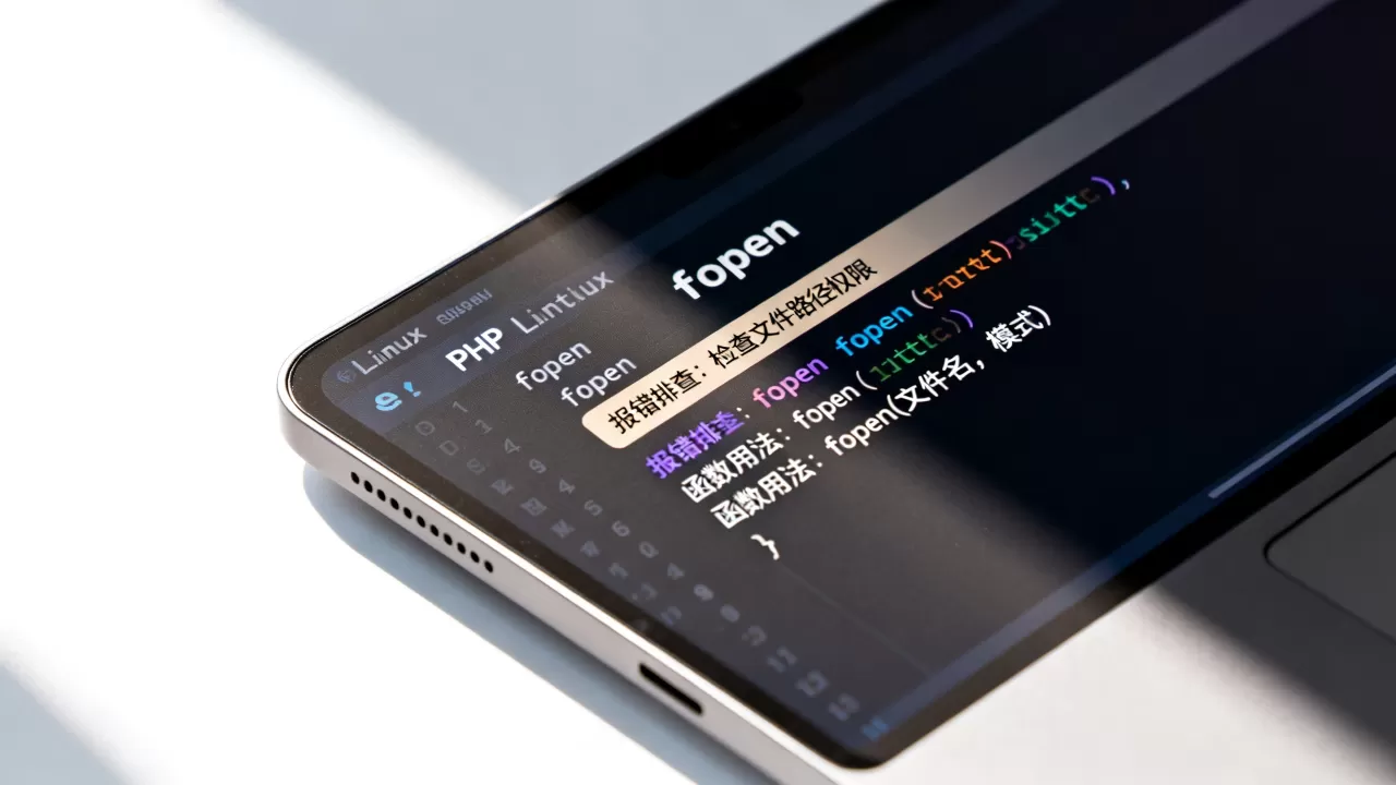 Linux PHP fopen报错怎么解决?PHP fopen函数用法详解 Linux PHP fopen报错怎么解决?PHP fopen函数用法详解
