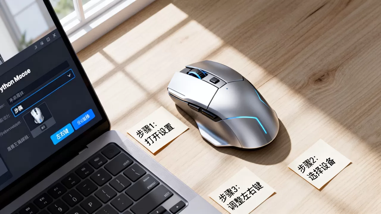 Python左右键怎么设置?Python鼠标左右键互换方法 Python左右键怎么设置?Python鼠标左右键互换方法