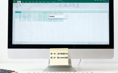 Excel表格如何快速打乱顺序？