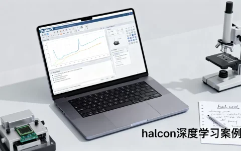 halcon深度学习事例怎么用？halcon深度学习案例教程