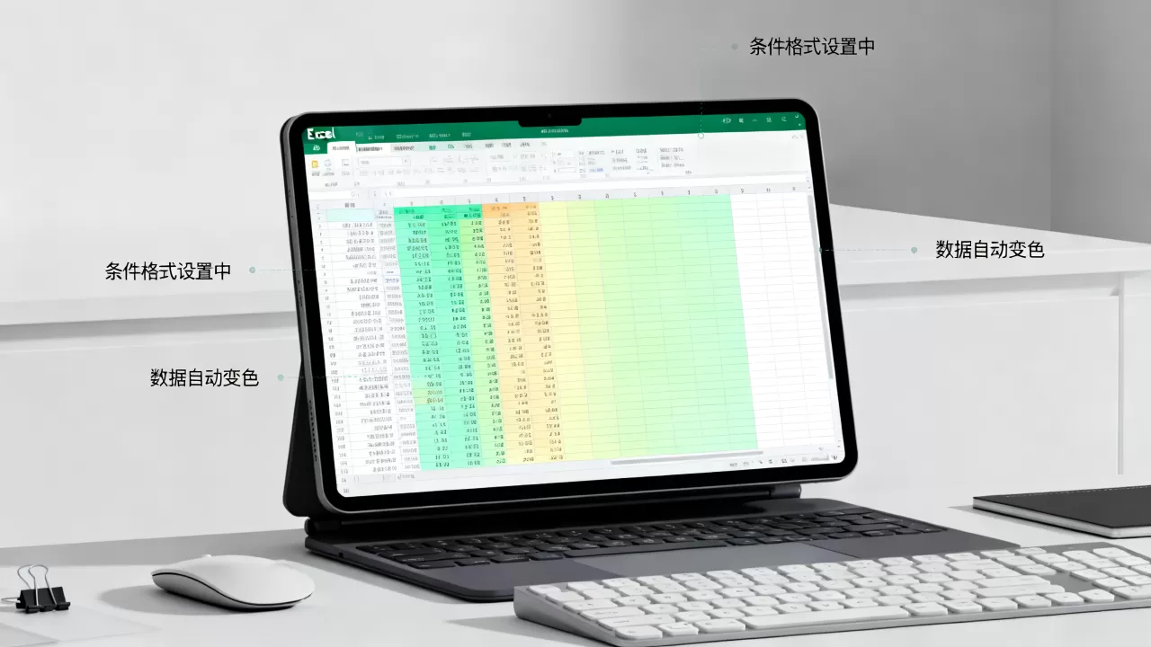Excel表格怎么自动变颜色?设置条件格式变色 Excel表格怎么自动变颜色?设置条件格式变色
