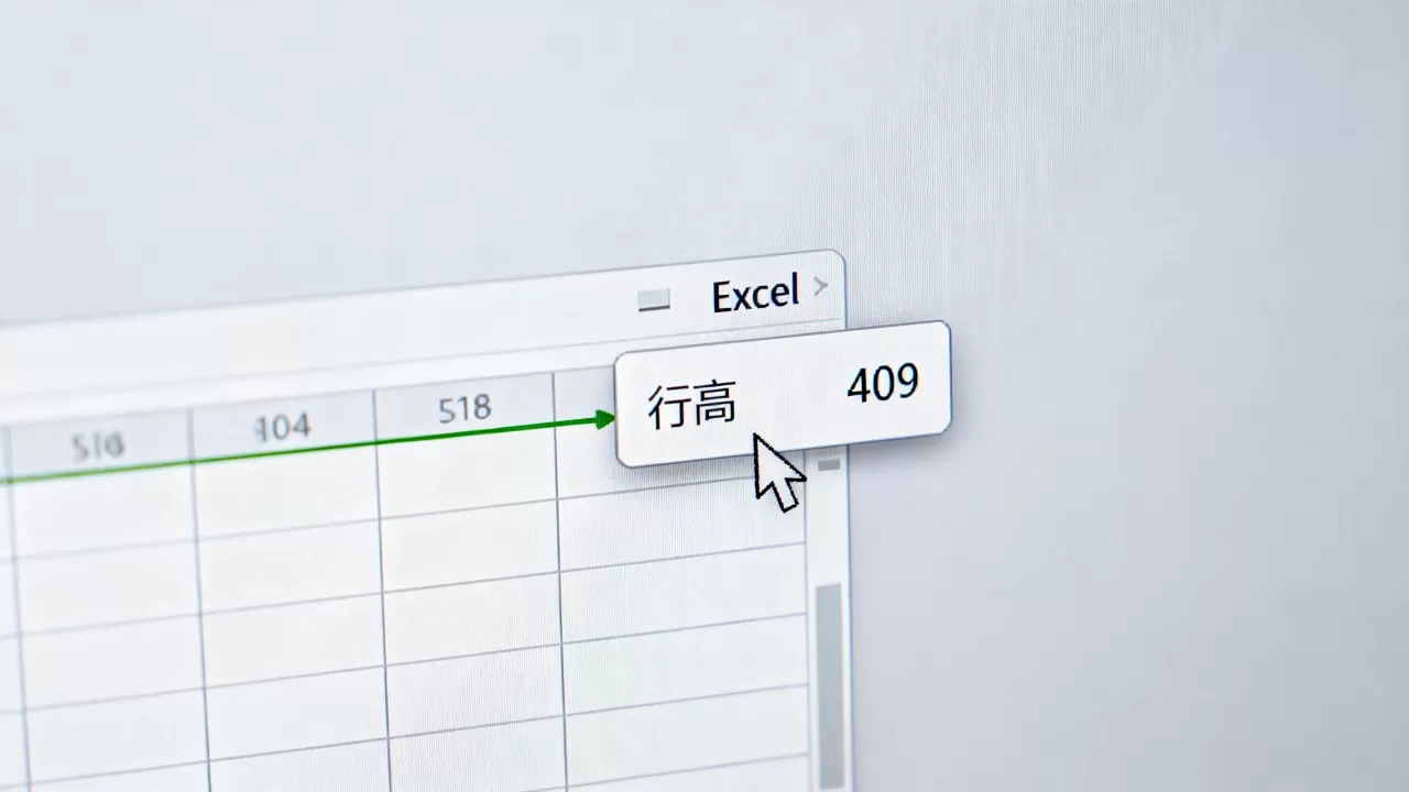 Excel行高最大能设置多少？excel表格行高限制