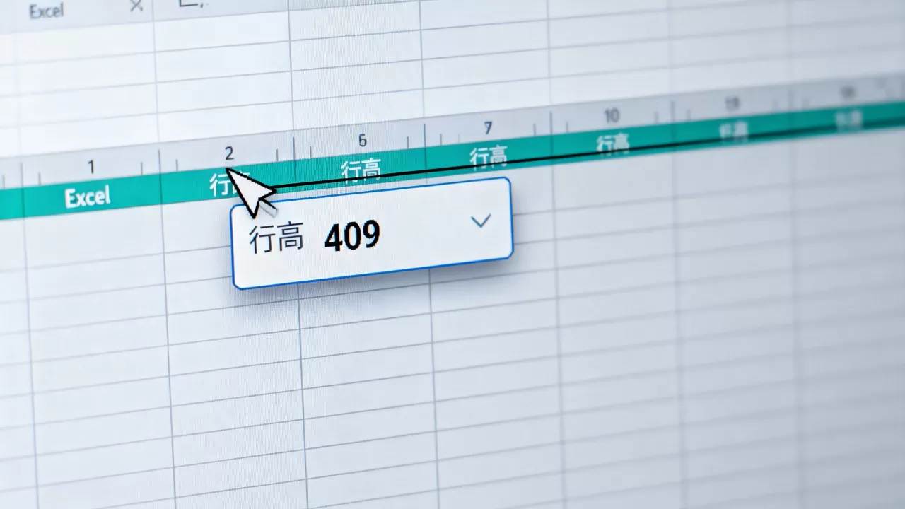 Excel行高最大能设置多少？excel表格行高限制