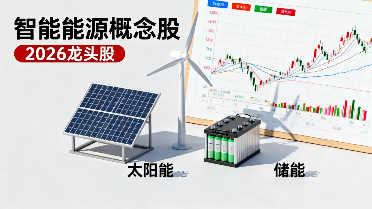 股票智能能源概念股有哪些?2026年智能能源板块最新龙头股 股票智能能源概念股有哪些?2026年智能能源板块最新龙头股