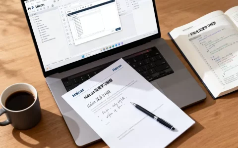 Halcon深度学习例程怎么学？halcon深度学习入门教程