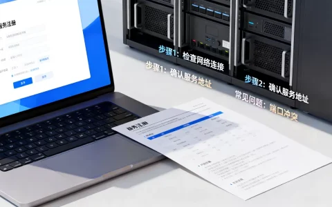 服务注册失败怎么办？服务注册流程及常见问题解答