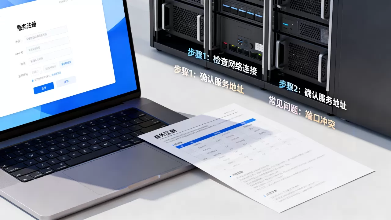 服务注册失败怎么办？服务注册流程及常见问题解答