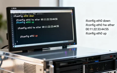 服务器怎样修改mac地址，linux系统修改mac地址方法