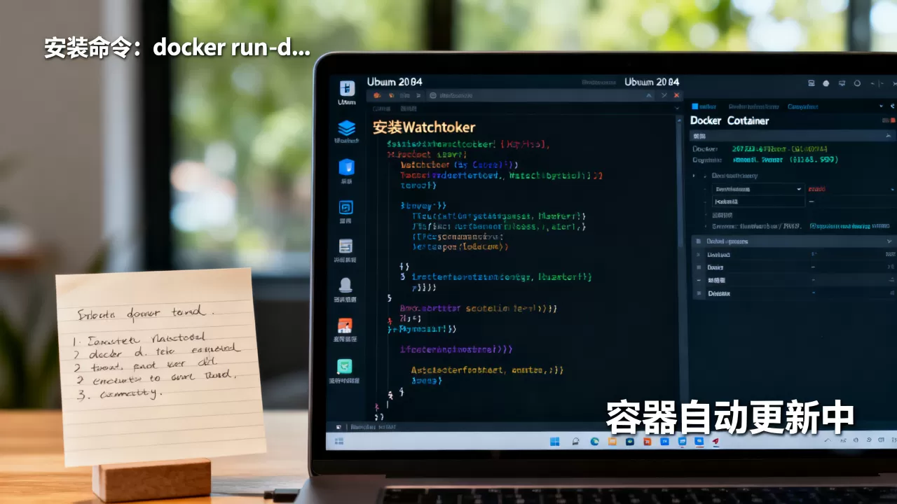 Ubuntu 20.04如何安装Watchtower？Watchtower自动更新容器教程