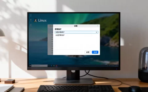 Linux屏幕保护怎么设置？linux关闭屏幕保护方法