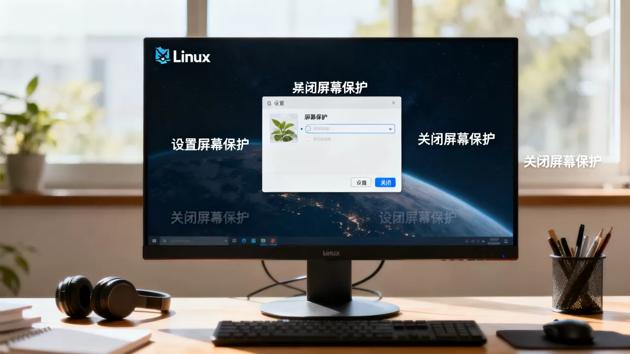 Linux屏幕保护怎么设置?linux关闭屏幕保护方法 Linux屏幕保护怎么设置?linux关闭屏幕保护方法