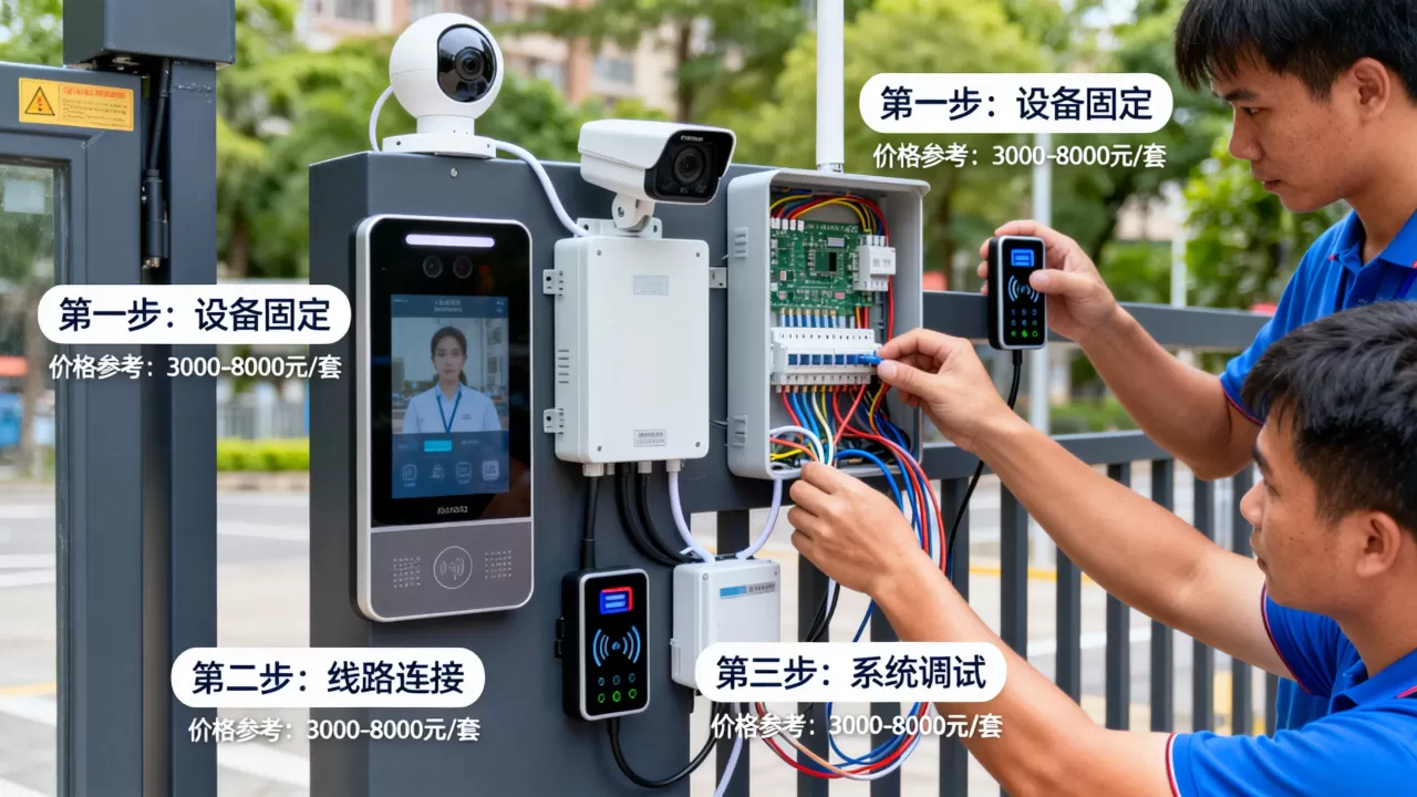 莞城街道人脸识别门禁系统如何安装?门禁系统多少钱一套 莞城街道人脸识别门禁系统如何安装?门禁系统多少钱一套