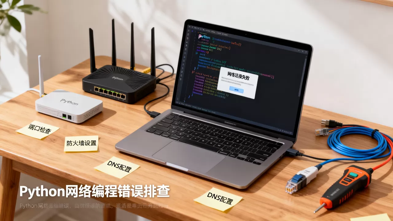 Python connectivity连接失败怎么办？Python网络编程常见错误排查