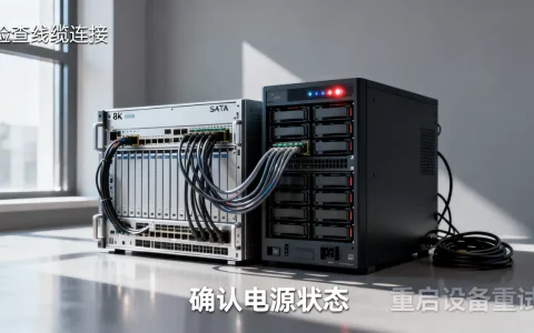 服务器连接磁盘阵列柜失败怎么办？服务器连接磁盘阵列柜教程