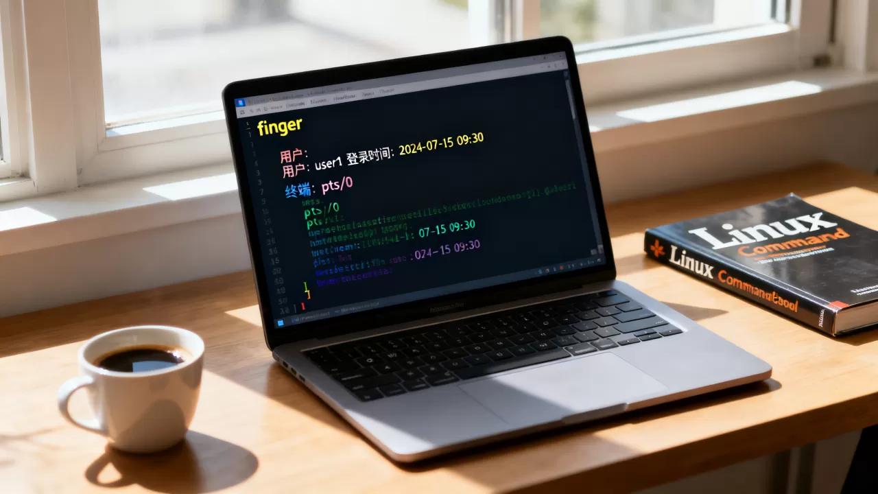 linux命令finger怎么用？如何查询用户在线状态