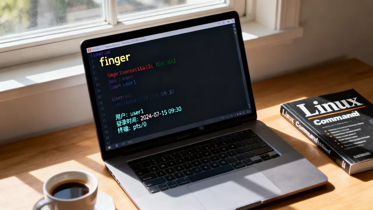 linux命令finger怎么用？如何查询用户在线状态