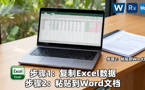 Excel表格怎么转Word？Excel转Word格式转换方法