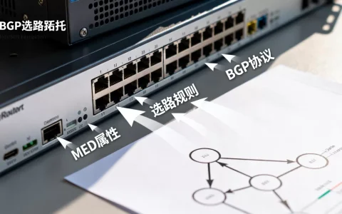 BGP MED属性选路是如何进行的？BGP MED属性选路规则