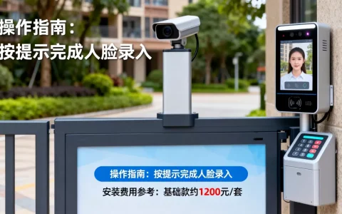 莞城人脸识别门禁adk怎么用？东莞社区门禁系统安装费用