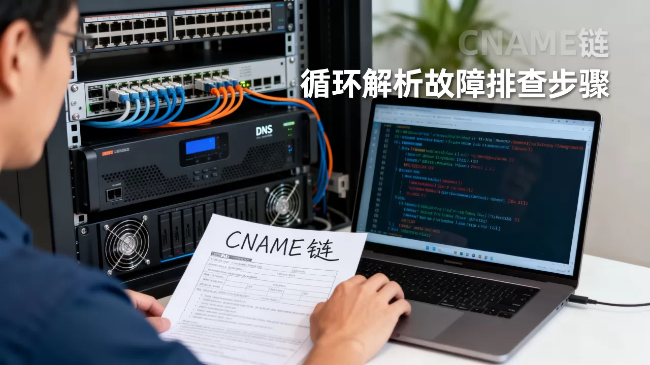 DNS解析CNAME链是什么?如何排查CNAME循环解析故障 DNS解析CNAME链是什么?如何排查CNAME循环解析故障