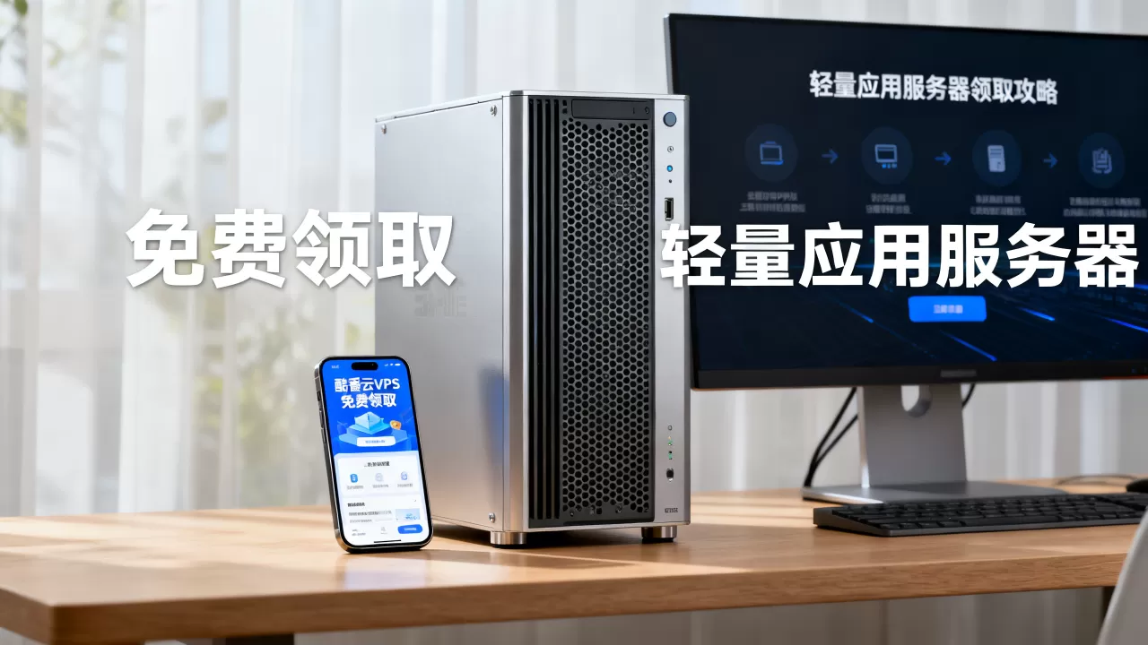 酷番云VPS免费领是真的吗？免费轻量应用服务器领取攻略