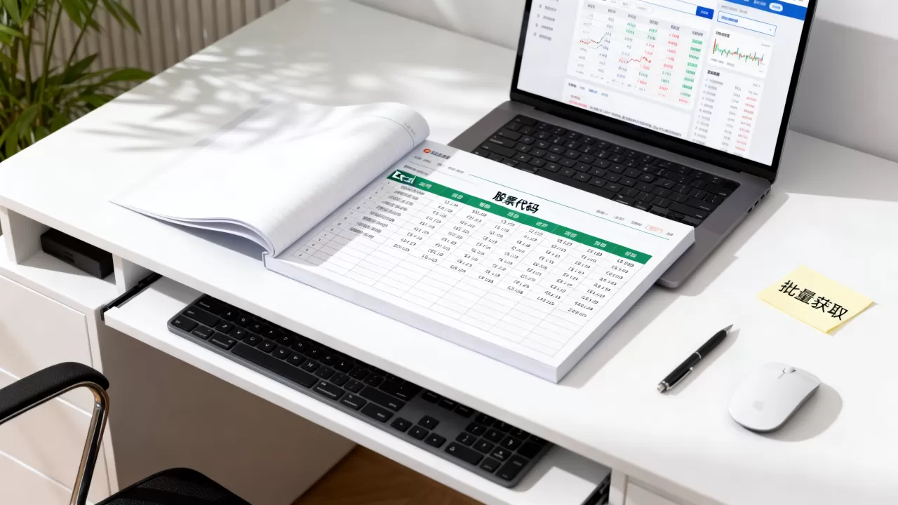 股票代码Excel怎么查？如何批量获取股票代码