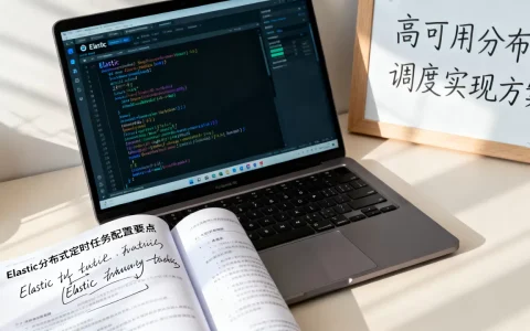 分布式定时任务Elastic怎么配置？如何实现高可用分布式调度