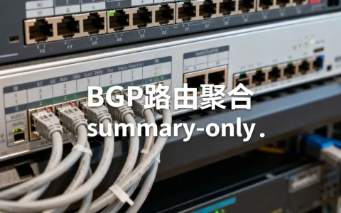 BGP路由聚合summary-only是什么？BGP路由聚合summary-only作用