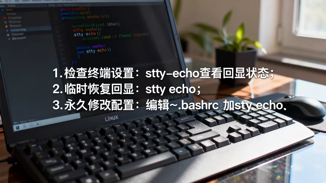 Linux命令输入不回显怎么办?Linux终端不回显解决方法 Linux命令输入不回显怎么办?Linux终端不回显解决方法