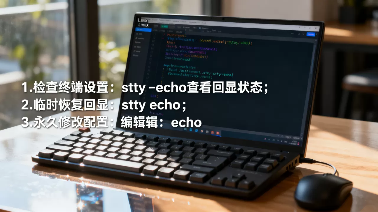 Linux命令输入不回显怎么办?Linux终端不回显解决方法 Linux命令输入不回显怎么办?Linux终端不回显解决方法