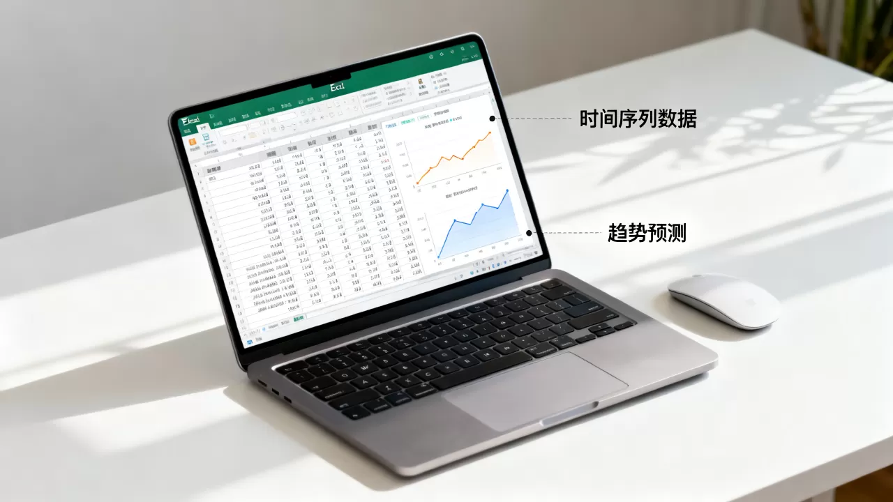 如何用Excel做时间序列分析？Excel时间序列预测方法