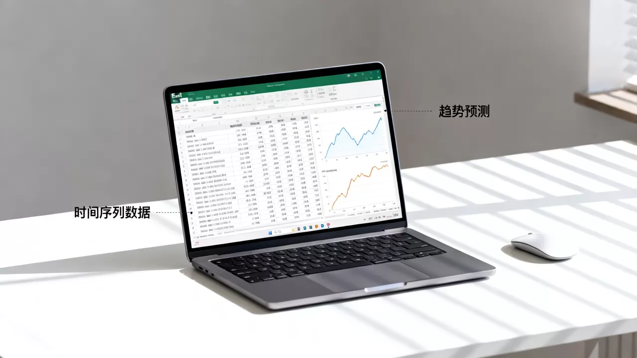 如何用Excel做时间序列分析？Excel时间序列预测方法