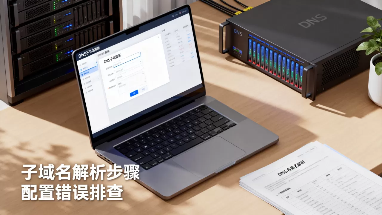 DNS解析子域名配置出错怎么办？如何快速设置子域名解析