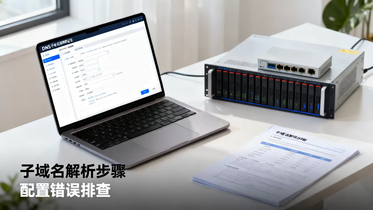 DNS解析子域名配置出错怎么办？如何快速设置子域名解析