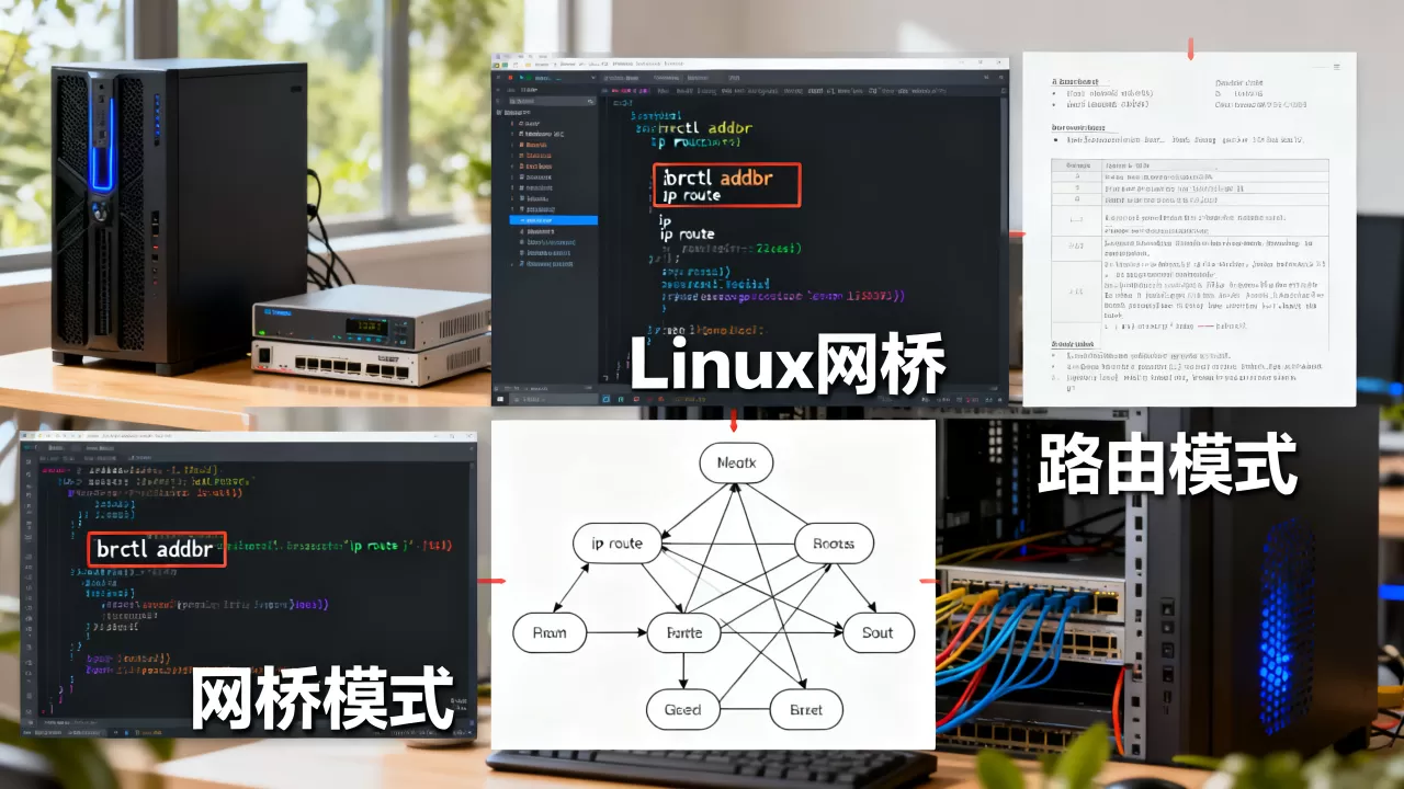 linux网桥模式怎么配置？linux网桥模式与路由模式区别