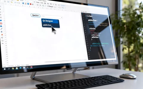 Python QAction怎么用？Qt Designer中QAction的详细用法