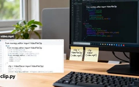python videofileclip怎么用？python视频剪辑代码怎么写