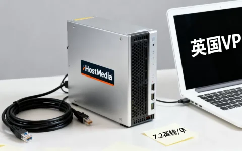 HostMedia英国服务器7.2英镑/年值得买吗，便宜好用的英国VPS推荐