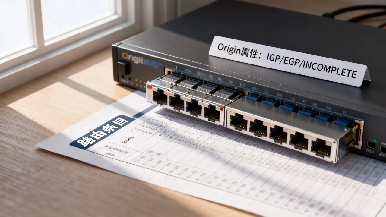 BGP选路Origin属性如何影响路由？BGP Origin属性详解