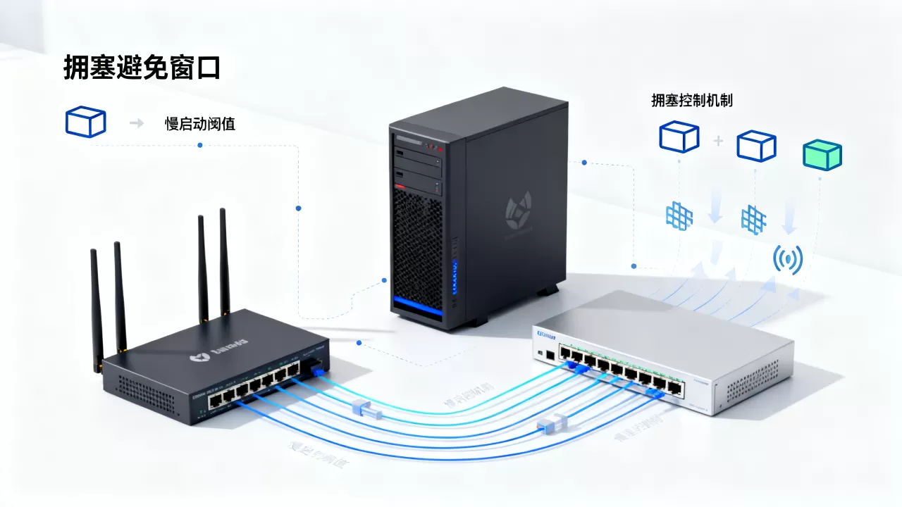 TCP拥塞避免算法怎么工作？拥塞避免和拥塞控制的区别