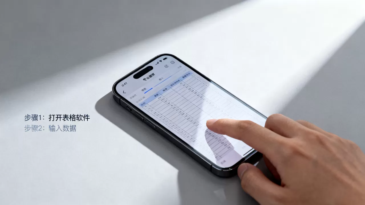 苹果手机怎么用excel？苹果手机自带表格软件怎么用