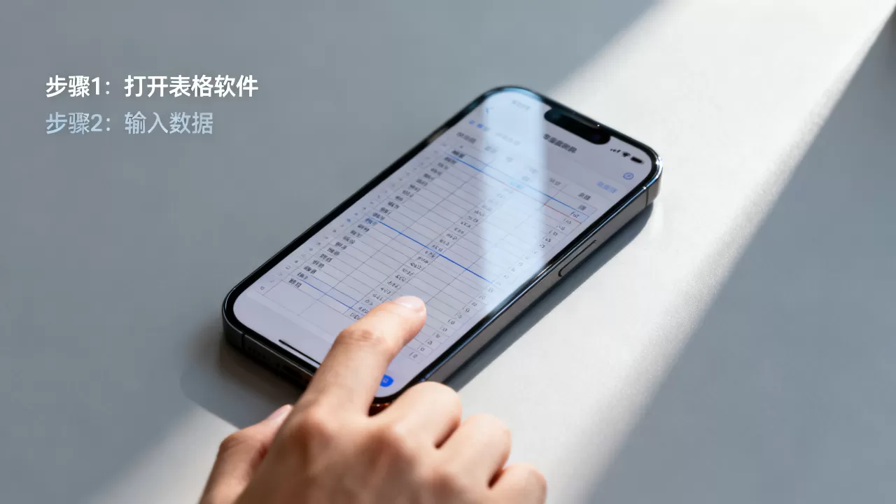 苹果手机怎么用excel？苹果手机自带表格软件怎么用